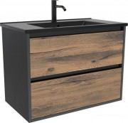 Тумба под умывальник ЗОВ Парма 70 / P70LAN0MAMC1B (антрацит/аттик)