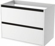 Тумба под умывальник ЗОВ Парма 60 / P60LWP0MWMC1B (белый матовый)