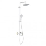 Душевая система Gappo G2409-83 белый/золотой сатин