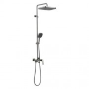 Душевая система Gappo G2428-9 оружейная сталь