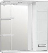 Шкаф с зеркалом для ванной Style Line Ирис 75 (с подсветкой) Шкаф с зеркалом для ванной Style Line Ирис 75 (с подсветкой)