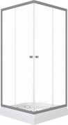 Душевой уголок Triton Вента-Графит 90х90 (с поддоном)