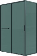 Душевой уголок Grossman Style 100x100x195 / 120.K33.05.1010.21.10 (черный матовый/стекло тонированное)