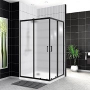 Душевой уголок BelBagno UNO-195-AH-2-120/90-P-NERO Душевой уголок BelBagno UNO-195-AH-2-120/90-P-NERO