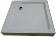 Душевой поддон PELICAN T1010SQ 100x100x14 (с сифоном)