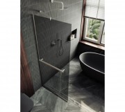 Душевая стенка MaybahGlass 195x89 / MGD-735-5у (графитовое стекло/хром матовый) Душевая стенка MaybahGlass 195x89 / MGD-735-5у (графитовое стекло/хром матовый)