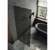 Душевая стенка MaybahGlass 195x79 / MGD-698-5у (графитовое стекло/хром матовый) Душевая стенка MaybahGlass 195x79 / MGD-698-5у (графитовое стекло/хром матовый)