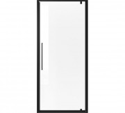 Душевая дверь Niagara NG-85-8AB 80x195 (черный матовый/прозрачное стекло)