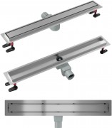 Душевой лоток Aquabath Line AB010-SS-500 сатин