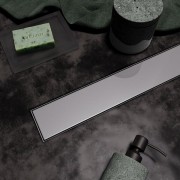 Душевой трап Veconi Stesso VS500, 50 см, решетка под плитку, хром Душевой трап Veconi Stesso VS500, 50 см, решетка под плитку, хром