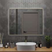 Зеркало Roxen Frida 510215-90 90x70 с подсветкой и сенсорным управлением Зеркало Roxen Frida 510215-90 90x70 с подсветкой и сенсорным управлением