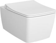 Унитаз подвесной Vitra Metropole Rim-Ex 7672B003-0075+122-003-009 сиденье Duroplast, микролифт