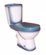 Унитаз-компакт Rosa Комфорт 35x66 синий