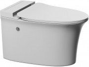 Унитаз подвесной Abber Bequem AC1124P 38x62,5 с импульсным смывом, сиденье Duroplast, микролифт Унитаз подвесной Abber Bequem AC1124P 38x62,5 с импульсным смывом, сиденье Duroplast, микролифт