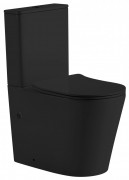 Унитаз-компакт Abber Bequem AC1112TMB 61x36 сиденье Duroplast, микролифт, черный матовый Унитаз-компакт Abber Bequem AC1112TMB 61x36 сиденье Duroplast, микролифт, черный матовый