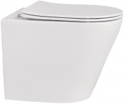 Унитаз приставной Abber Bequem AC1113 56x36 сиденье Duroplast, микролифт, белый глянец Унитаз приставной Abber Bequem AC1113 56x36 сиденье Duroplast, микролифт, белый глянец