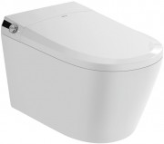 Унитаз-биде подвесной Abber Bequem AC1119S 37x59 белый с сиденьем SoftClose