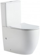 Унитаз-компакт Abber Bequem AC1110T 37x61 белый глянец SoftClose (смыв торнадо)