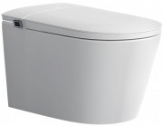 Электронный унитаз-биде Abber Bequem AC1121S подвесной белый