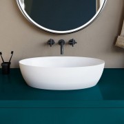 Умывальник накладной Salini ALDA 58x35 Solix матовый