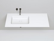 Умывальник Salini Marea 09 S-Stone 1802209M 54,5x38 белый матовый Умывальник Salini Marea 09 S-Stone 1802209M 54,5x38 белый матовый