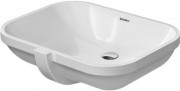 Умывальник встраиваемый Duravit D-Code 0338560000 55x40 с переливом