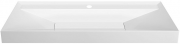 Умывальник Белюкс Триумф 120x50 Composite Titan, белый матовый