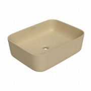 Умывальник накладной Roxen Pure 50x39 бежевый