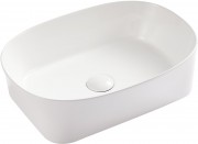 Умывальник накладной Roxen Fabio 50x36 белый глянец