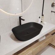 Умывальник Lauter 21393-60-A (60x38, черный матовый)