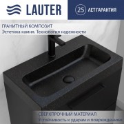 Умывальник Lauter Miletta 2161355GB (Gold Black)