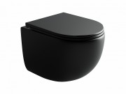 Унитаз подвесной Ceramica Nova UP Rimless CN4007MB (с сиденьем) Унитаз подвесной Ceramica Nova UP Rimless CN4007MB (с сиденьем)