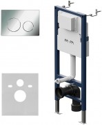 Инсталляция для унитаза AM.PM PrimeFit I012709.0151 с механической клавишей, хром