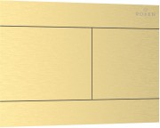 Кнопка смыва Roxen Velar 420300GB брашированное золото