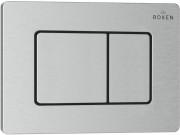 Кнопка смыва Roxen Steel 420280S сатин