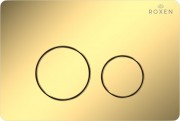 Кнопка смыва Roxen Steel 420260-CHG золото