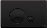 Кнопка смыва OLI Globe 152952 черная матовая