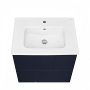 Тумба Roca Pilar 60см 857668521 с умывальником 32799E000 синий