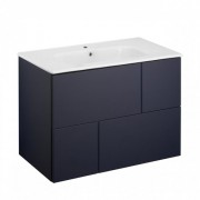 Тумба Roca Pilar 80см 857669521 с умывальником 32799C000 синий