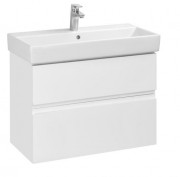 Тумба Roca Oleta 80 белый матовый с умывальником Roca Oleta