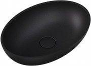 Умывальник Roxen Nimfa Black 50x35 черный