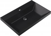 Умывальник Roxen Mila Black 70x45 черный