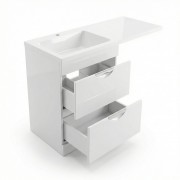 Тумба под умывальник Emmy Милли 120 белый