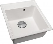 Мойка кухонная Zorg Rock 46 PREMIUM alba белый