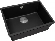 Мойка кухонная Zorg Fast 54 PREMIUM black metallic черный металлик