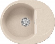 Мойка кухонная Polygran Atol 620 №327 кремовый