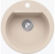 Мойка кухонная Polygran Atol 520 №327 кремовый