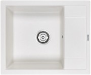 Мойка кухонная Paulmark Optimum PM216050-WH 60x50 белая