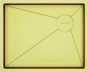 Мойка кухонная Paulmark Next-SKEW 540 PM885444-BG брашированное золото