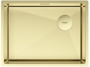 Мойка кухонная Paulmark Next-SKEW 58 UNI PM885844-LG светлое золото